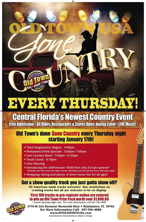 Old Town Kissimmee Events Calendar